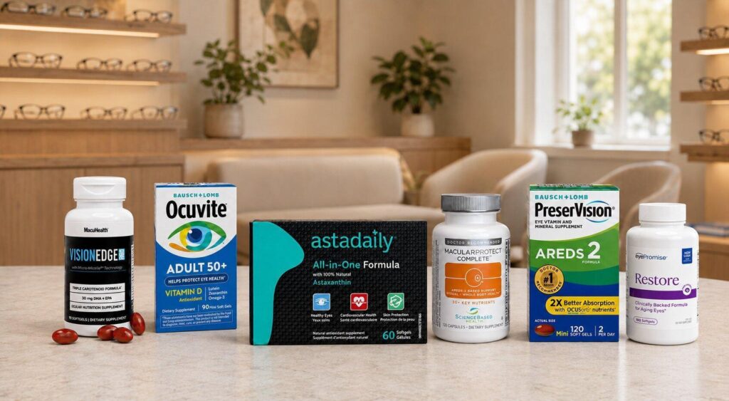 Digital eye strain · Macular nutrition · Aging eyes · AREDS2